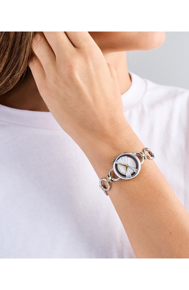 Ted Baker Lilabel Bracelet Watch, 28mm, Alternate, color, Silver