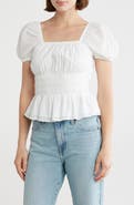 Melrose and Market Puff Sleeve Top