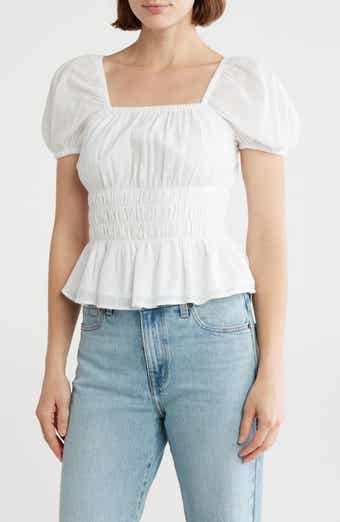 Melrose and Market Puff Sleeve Top