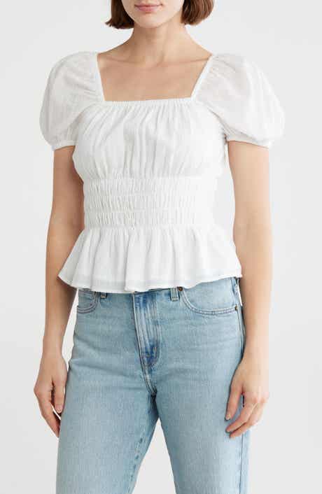 Melrose and Market Puff Sleeve Top