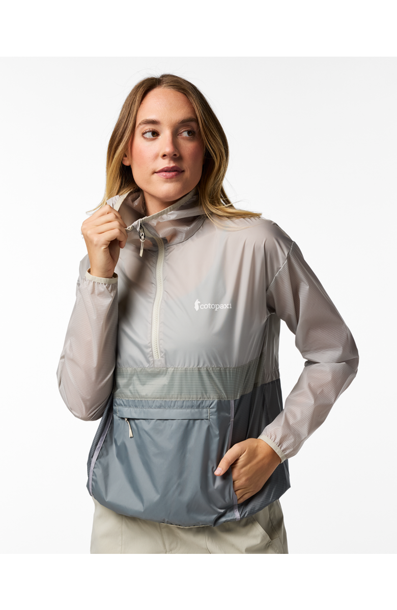Cotopaxi-Amigos-24 Teca Half-Zip Windbreaker - Women's, Main, color, Looks Like Rain