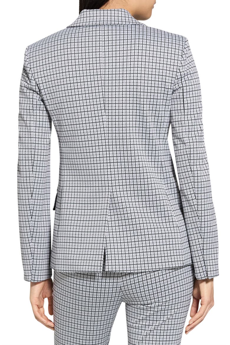 Two-Button Blazer, Alternate, color, FOG MULTI