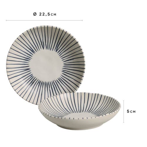 Porto Brasil Salad Bowl Set Of 6