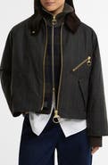 Barbour Arlene Checked Waxed Cotton Jacket