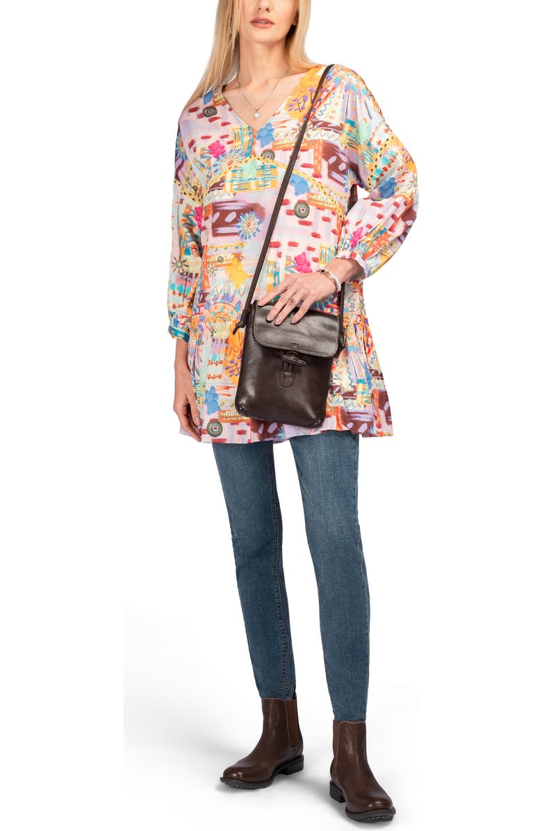 OLD TREND Ixia Genuine Leather Minimal Everyday Crossbody, Alternate, color, Taupe