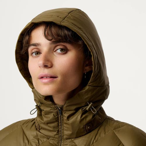 Hikerkind Packable Puffer Jacket In Green