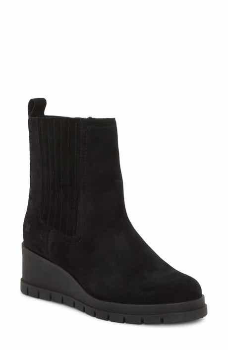 Lucky Brand Sondruh Platform Wedge Bootie