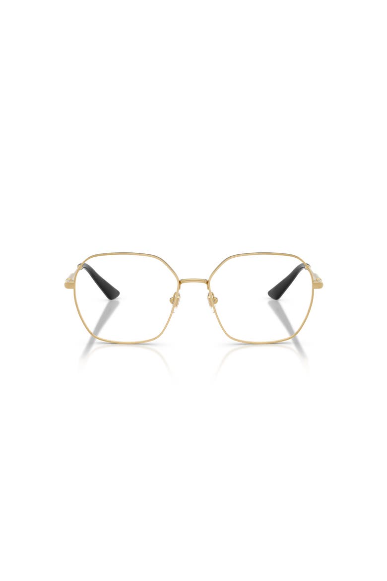 54mm Square optical glasses, Alternate, color, Gold