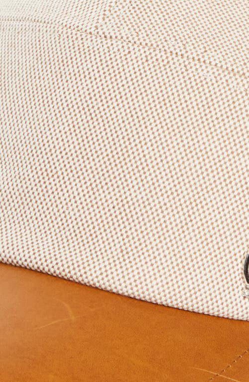 Christian Louboutin Enky Hardware Canvas & Leather Baseball Cap