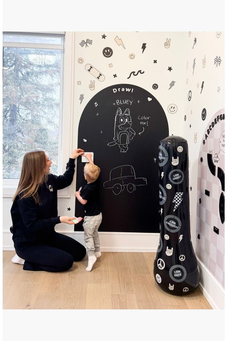 Magic Playwall Magnetic Arch Wall Decal, Alternate, color, Midnight