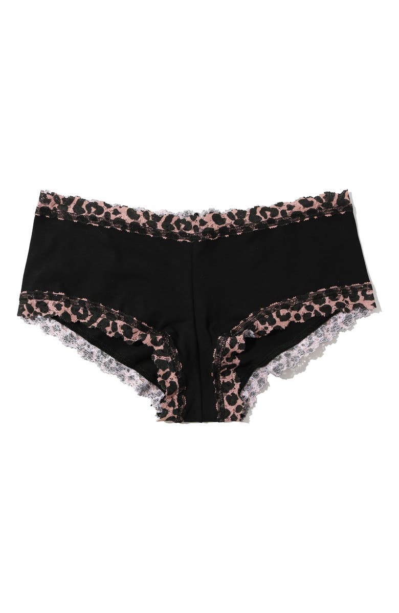 Hanky Panky Paisley Hipster Panties, Alternate, color, Black/ Walk On The Wild Side