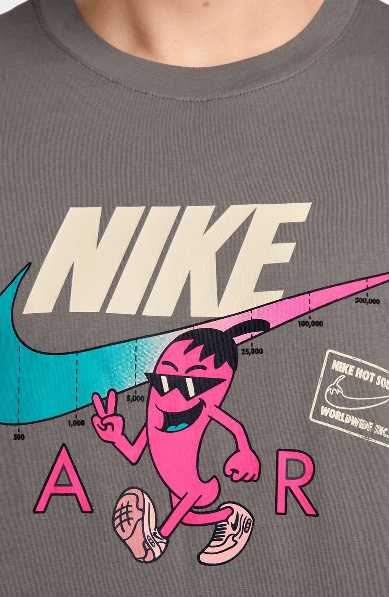 Nike Hot Soles Graphic T-Shirt, Alternate, color, Cave Stone