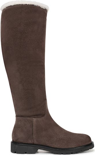 Sibelle Genuine Shearling Knee High Boot