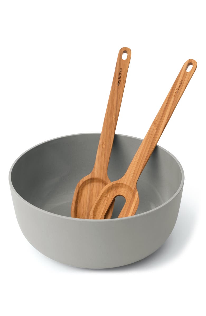 BergHOFF LEO 5PC SALAD SET BOWL BOAR, Alternate, color, 