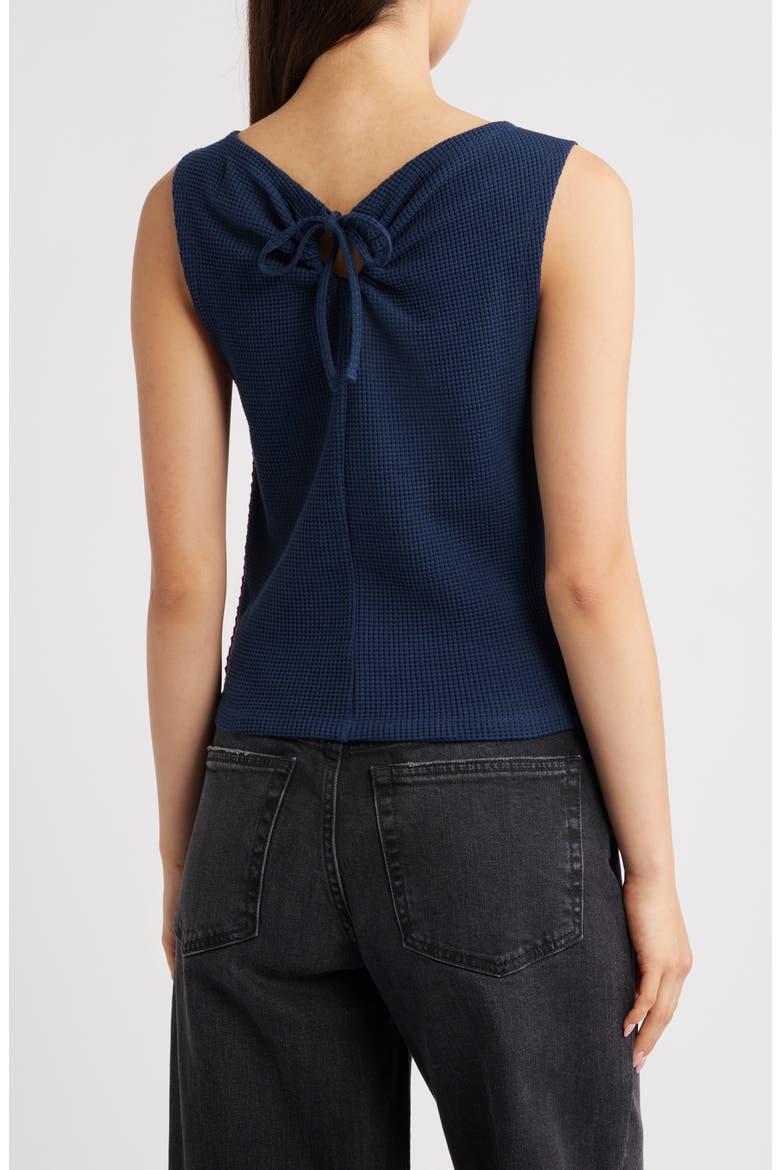 Devon Shrunken Pointelle Polo, Alternate, color, NAVY
