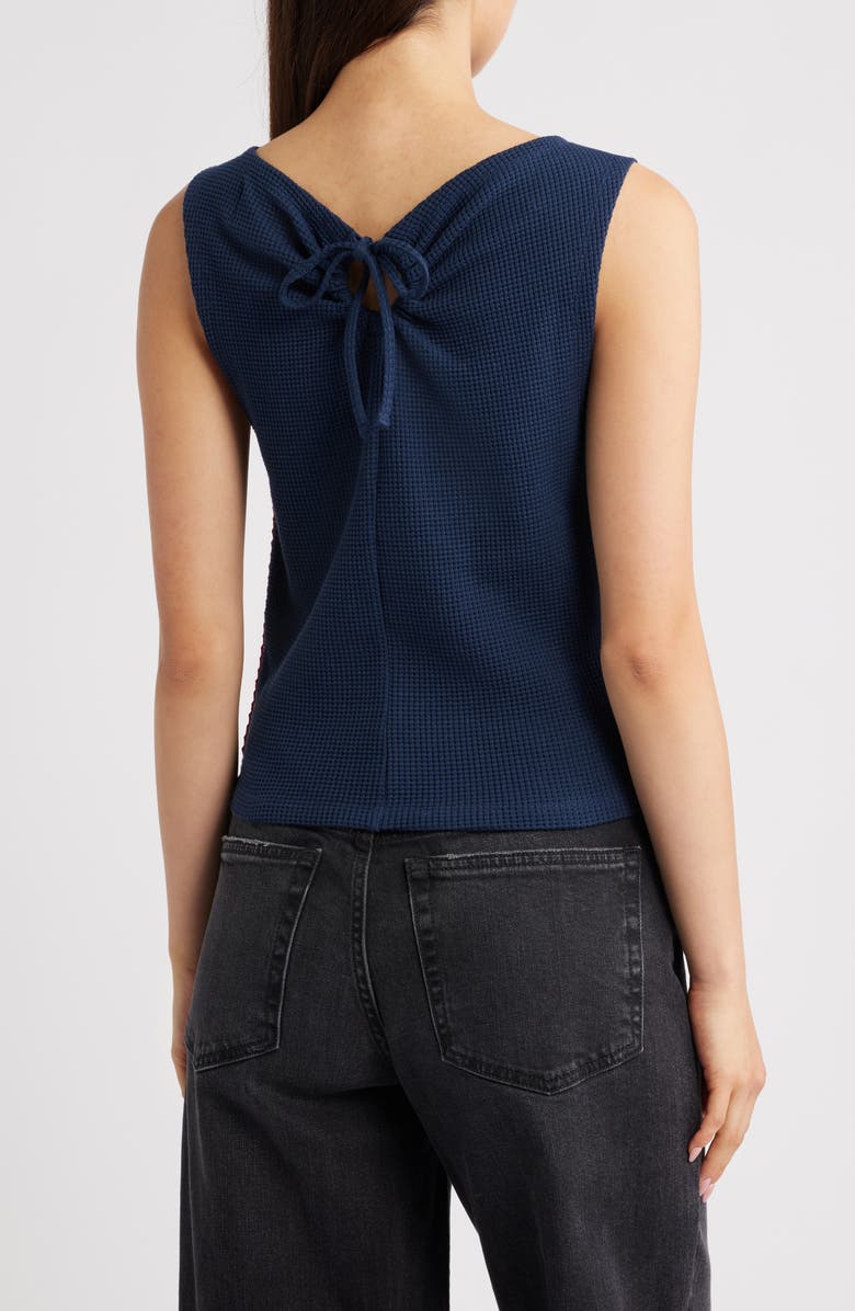 Damson Madder Devon Shrunken Pointelle Polo, Alternate, color, Navy