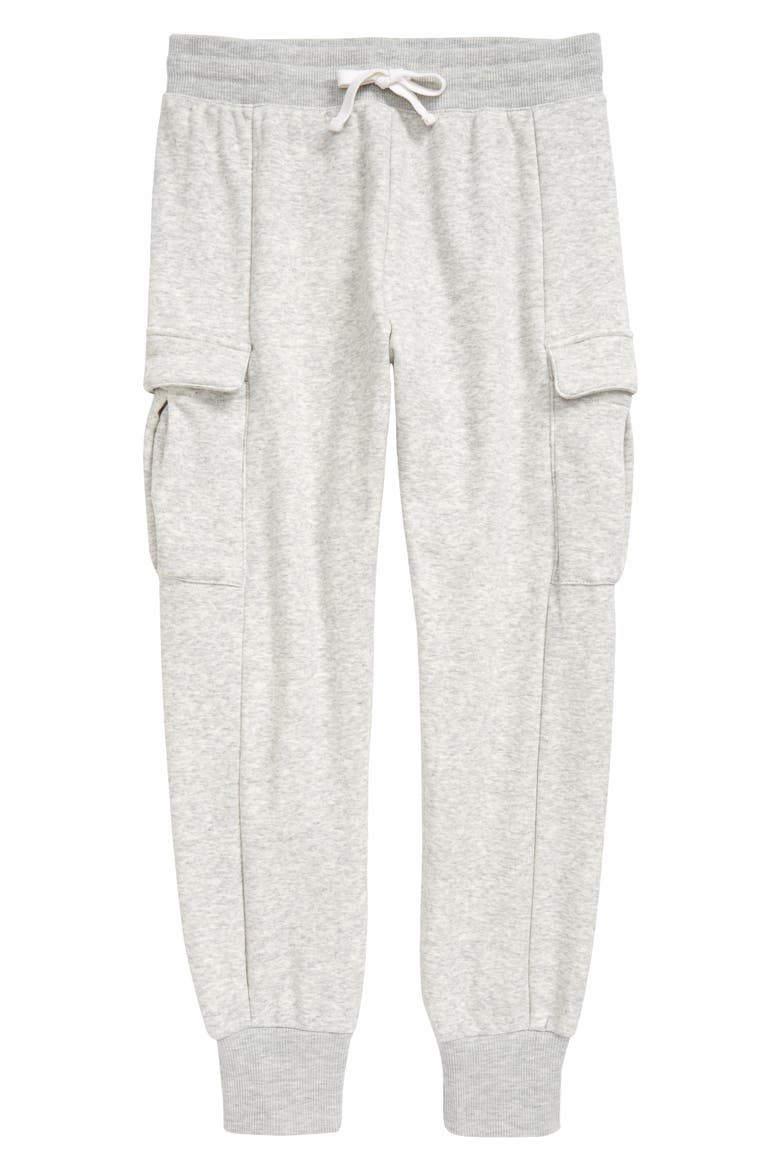 Kids' Amazing Statement Cargo Joggers, Main, color, GREY MICRO HEATHER