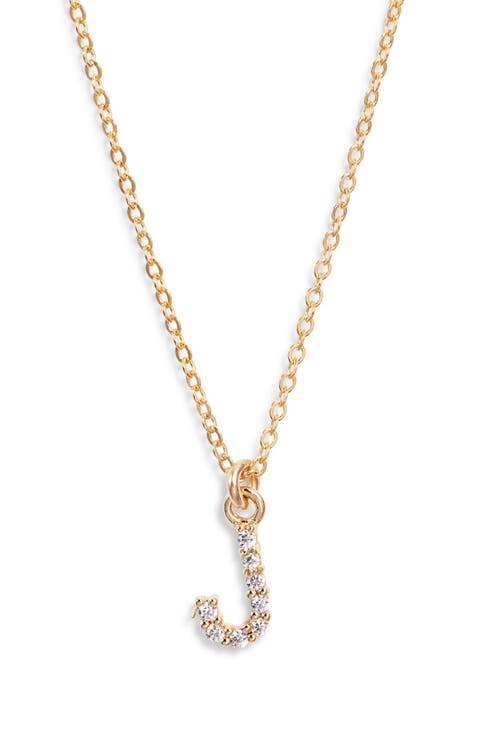 Gemma Initial Necklace