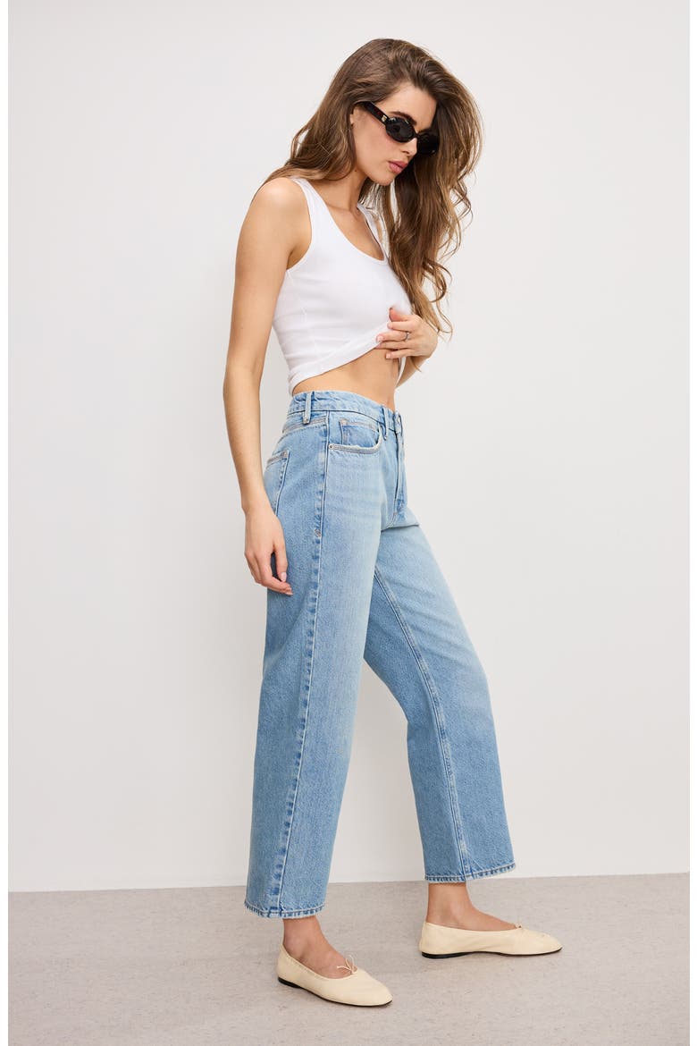 Good '90s Crop Relaxed Jeans, Alternate, color, INDIGO964