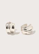 Otiumberg Small Wave Hoop Earrings