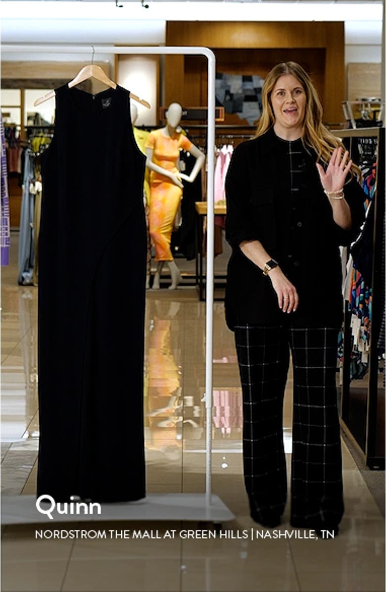 Wide Leg Crepe Jumpsuit, sales video thumbnail