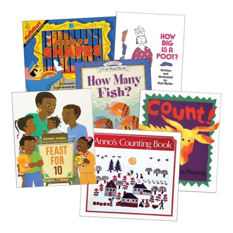 Learning About Math Books - Set of 6