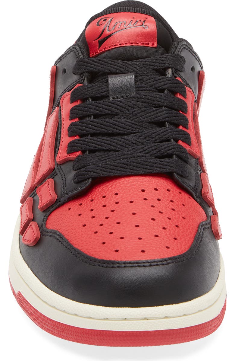 AMIRI Skeleton Low Top Sneaker, Alternate, color, Varsity Red