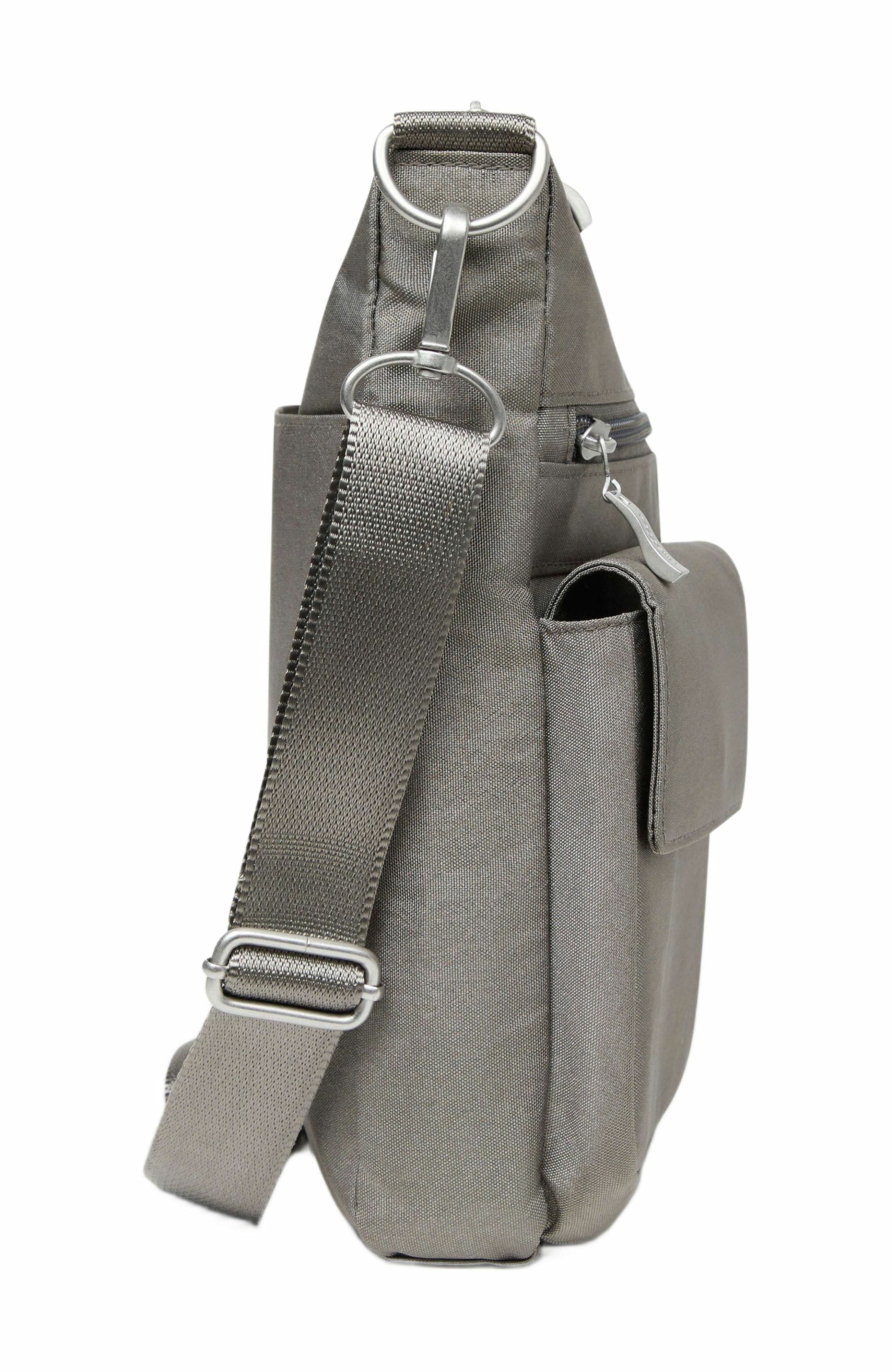 BAGGALLINI Modern Everywhere Slim Crossbody Bag with RFID Wristlet, Alternate, color, Sterling Shimmer