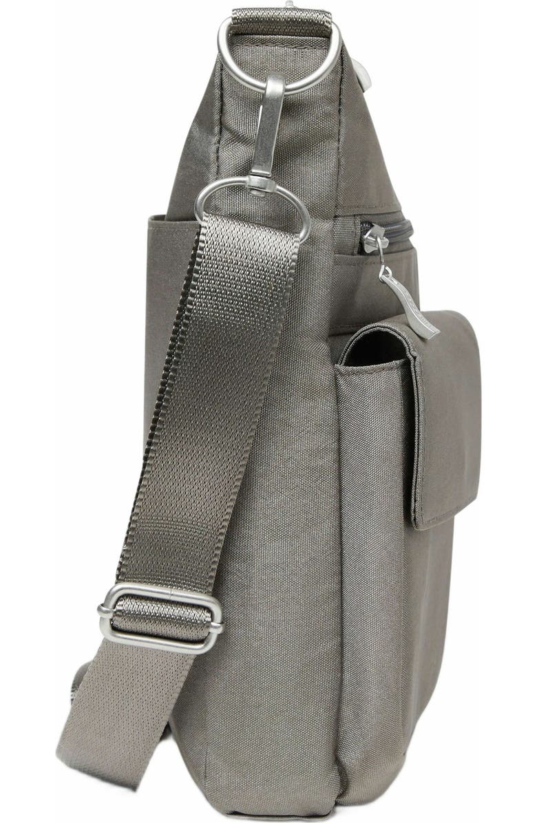 BAGGALLINI Modern Everywhere Slim Crossbody Bag with RFID Wristlet, Alternate, color, Sterling Shimmer