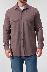 GARNET Herringbone Utility Overshirt