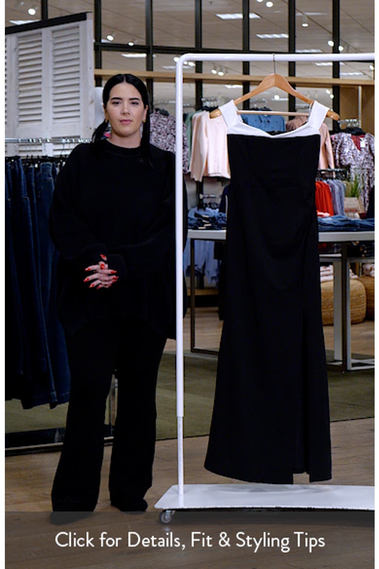 Off the Shoulder Maxi Dress video