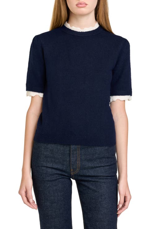 Everett Short Sleeve Sweater