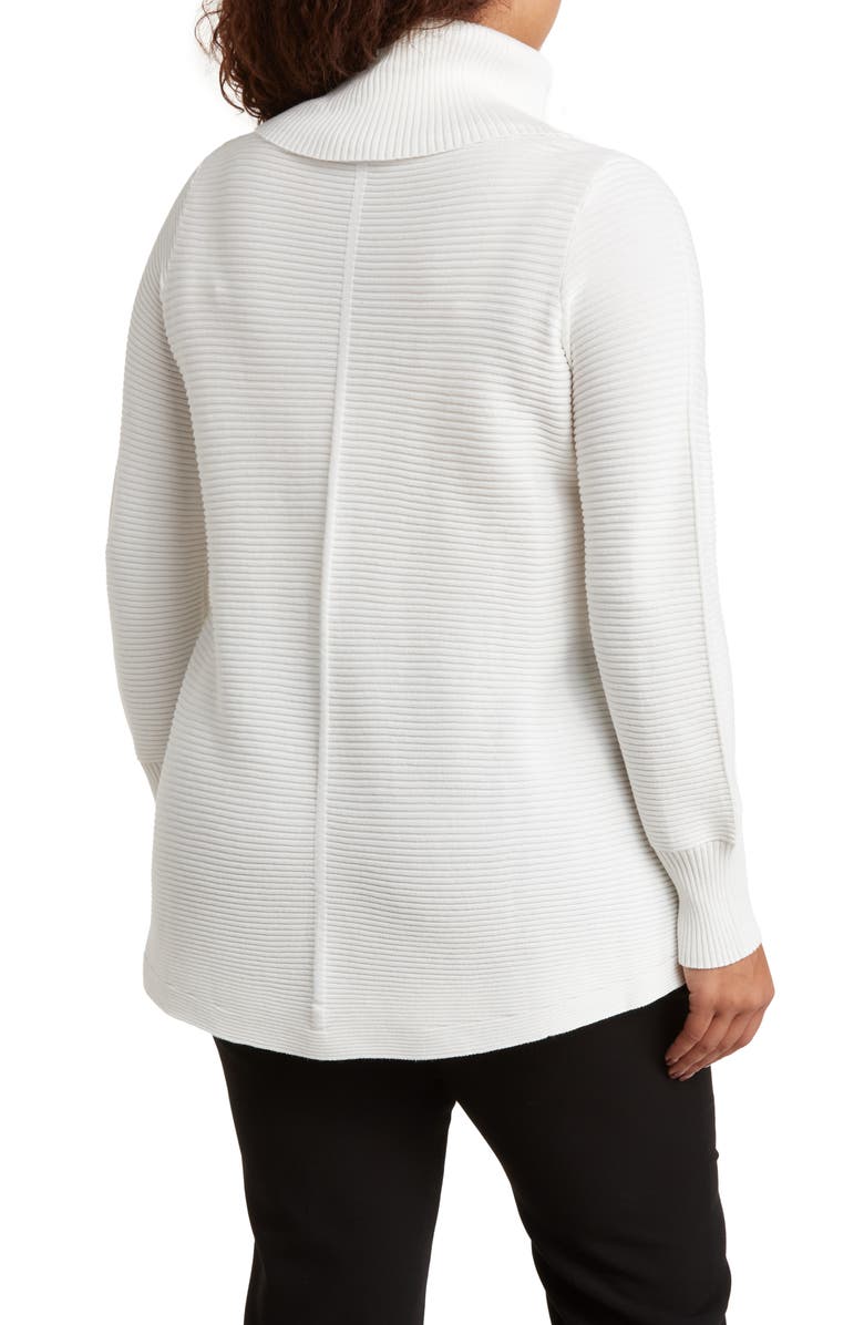 CYRUS Ottoman Rib Cowl Neck Sweater, Alternate, color, 