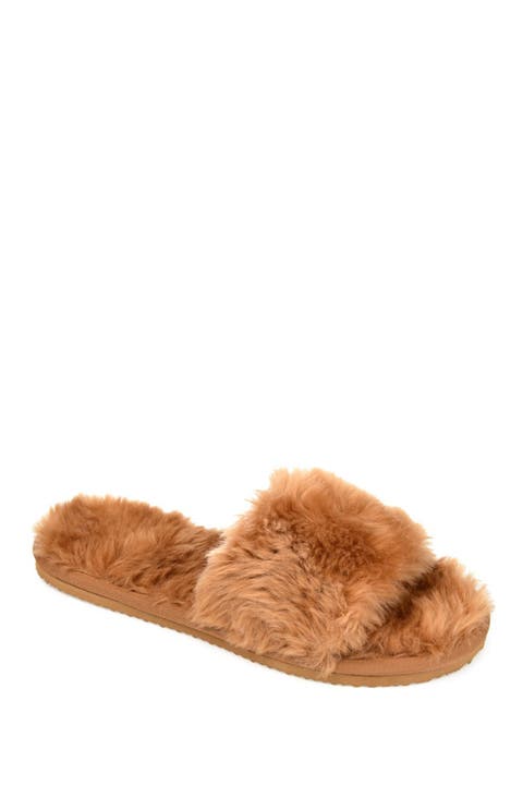 Dawn Faux Fur Slipper