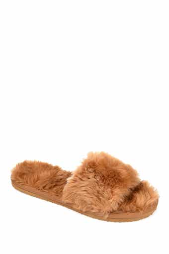 Journee Collection Dawn Faux Fur Slipper