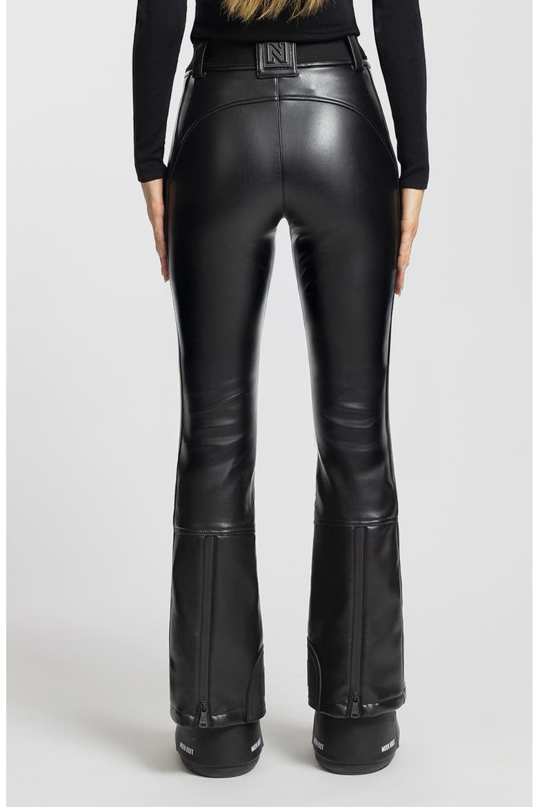 Giza PU Pants, Alternate, color, Black