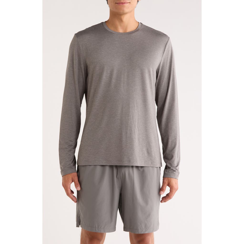 Z By Zella Energy Long Sleeve T-shirt In Gray