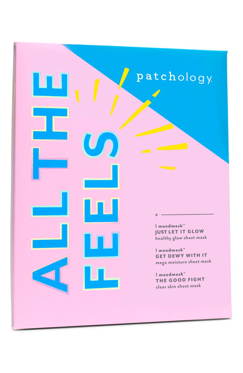 Patchology All the Feels Moodmask Mask Set, Alternate, color, 