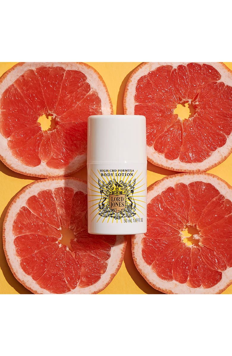 Lord Jones High CBD Formula Grapefruit Body Lotion, Alternate, color, 