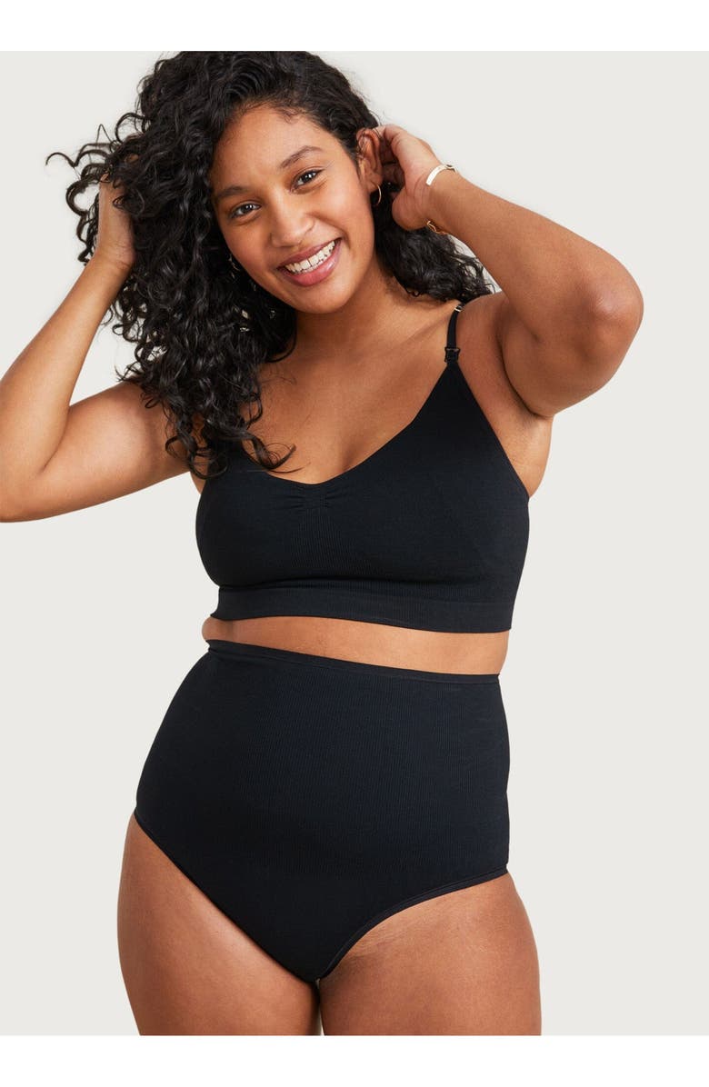 HATCH The Essential Nursing And Pumping Bra, Main, color, Black