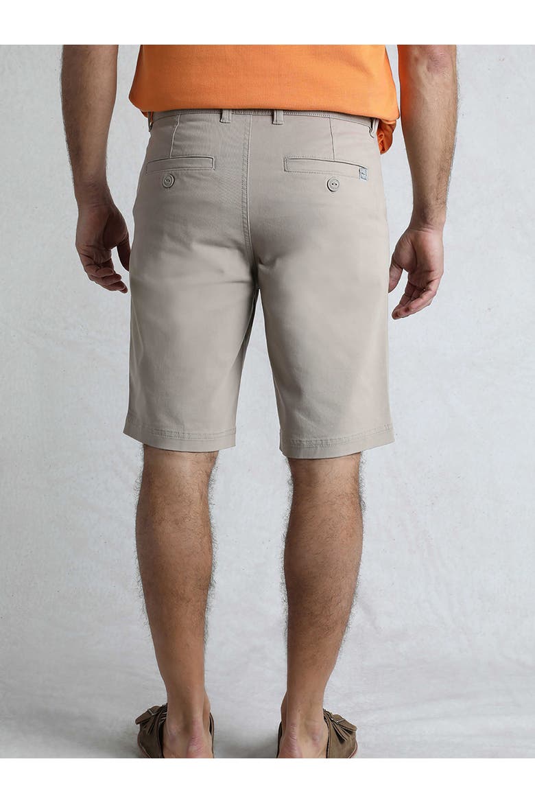 Rayburn Flat Front Shorts, Alternate, color, Flint Stone