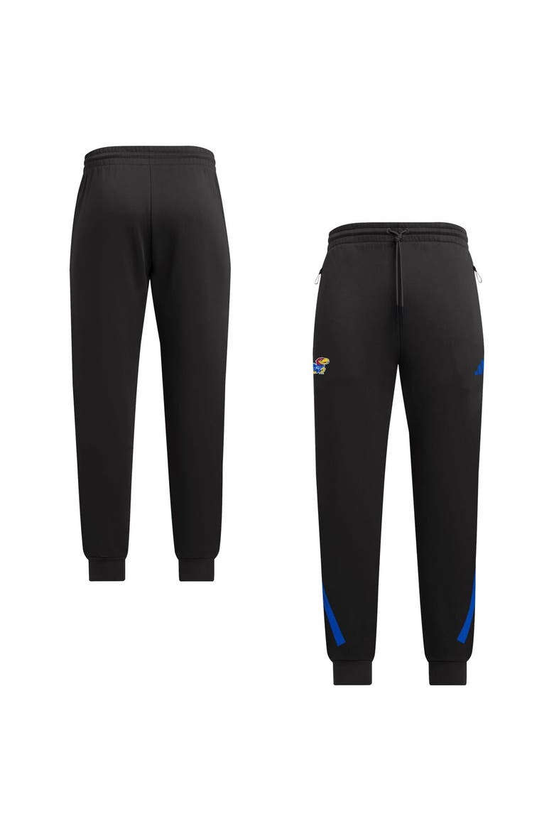 Black Kansas Jayhawks Z.N.E. Pants, Main, color, Black