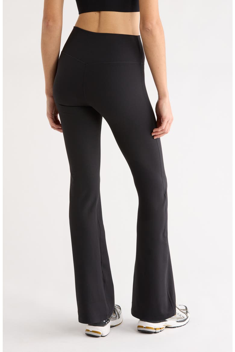 Live In Flare Leggings, Alternate, color, BLACK
