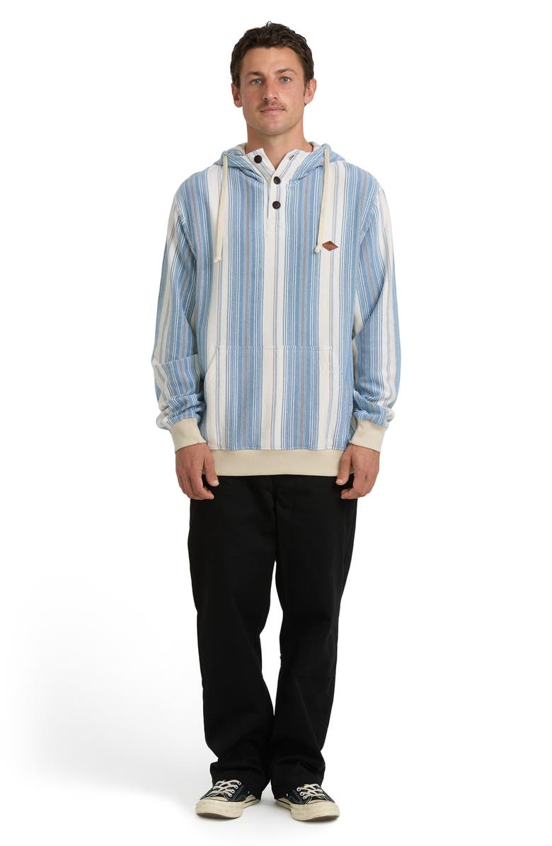 Billabong Rancho Stripe Hooded Pullover, Alternate, color, Bolton