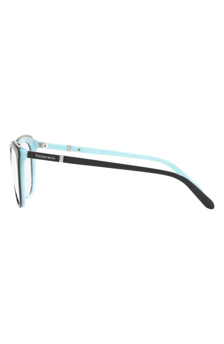 Tiffany & Co. 52mm Cat Eye Optical Glasses, Alternate, color, 