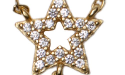 Argento Vivo Cubic Zirconia Pavé Star Charms Y-necklace