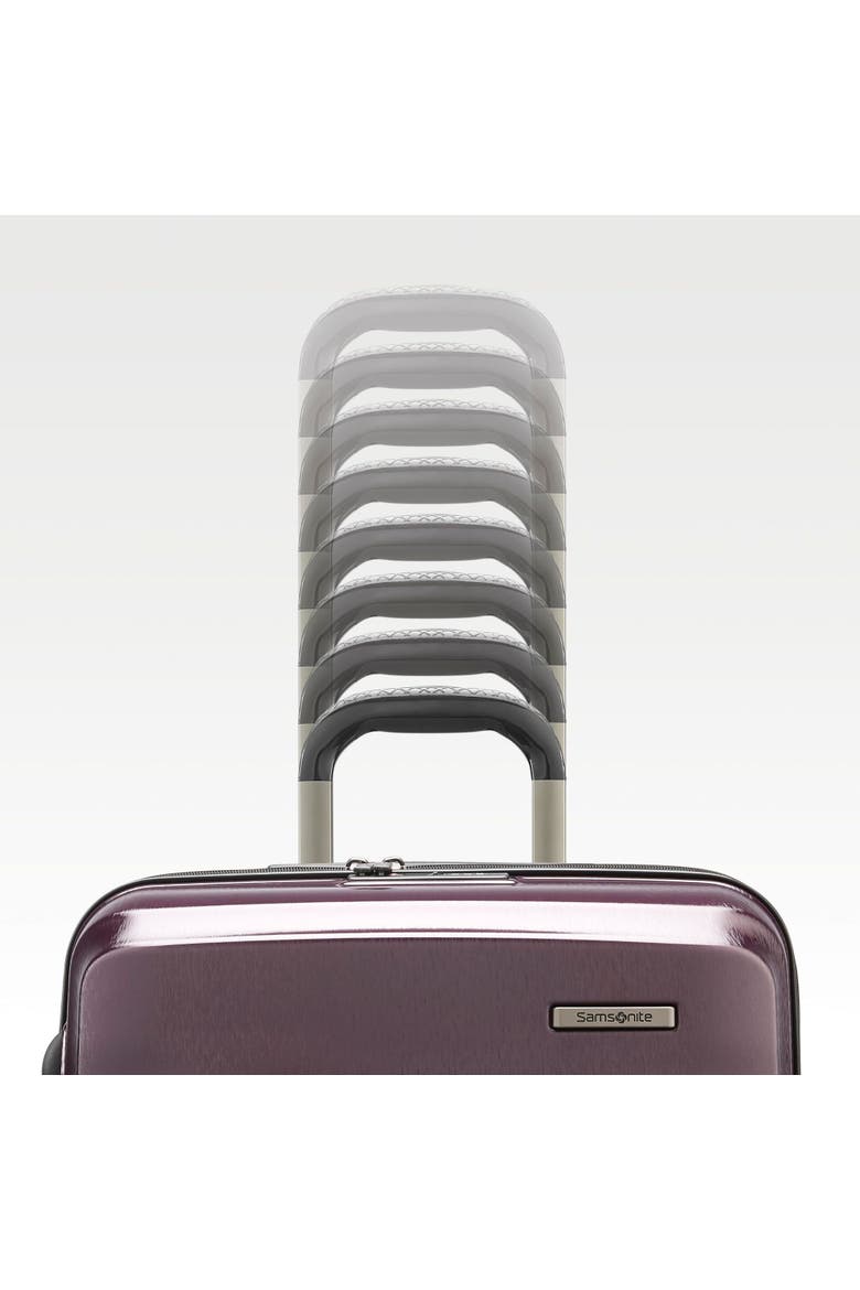 Octiv Hardside (Pro Front Pocket 20"/24"/28") 3 Piece Spinner Luggage Set, Alternate, color, Amethyst Purple
