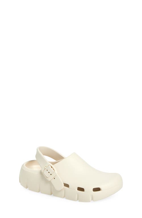 Birkenstock Round Toe Sandals In White