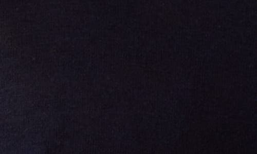 The Normal Brand Solid Johnny Collar Polo Sweater In Navy