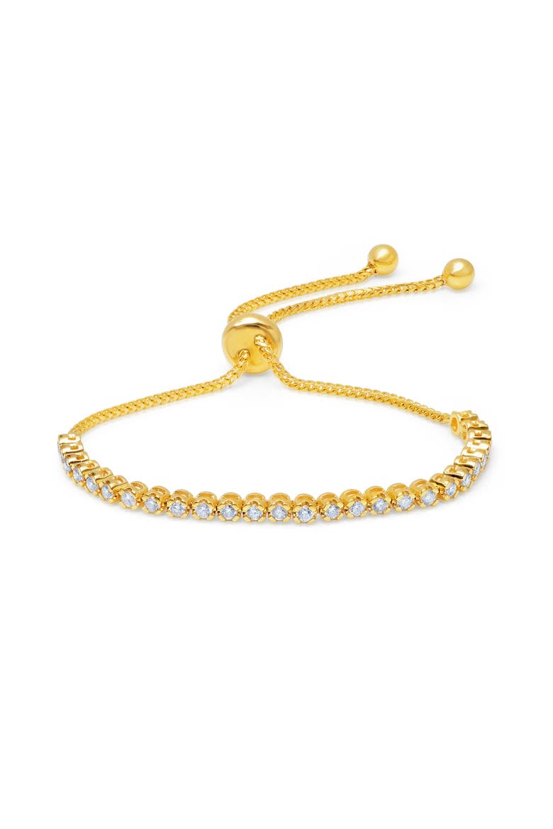 Diamond Bolo Bracelet in Yellow, Main, color, Yellow Gold